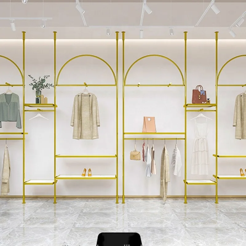 customized.Retail Boutique Garment Rack Modern Clothing Store Rack Clothes Garment Hanging Display Organizer Rack
customized.Retail Boutique Garment Rack Modern Clothing Store Rack Clothes Garment Hanging Display Organizer Rack
