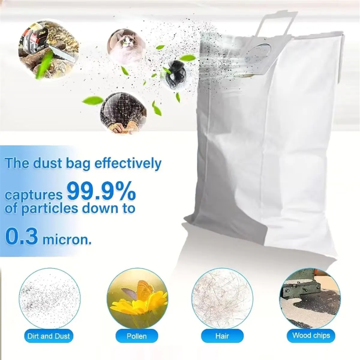 10PCS 496187 Filter Bag for Dust Extractor CT 26 / 26 E/CTL 26 E Cleantec SC -CT 26/5 Vacuum Cleaner Dust
10PCS 496187 Filter Bag for Dust Extractor CT 26 / 26 E/CTL 26 E Cleantec SC -CT 26/5 Vacuum Cleaner Dust
