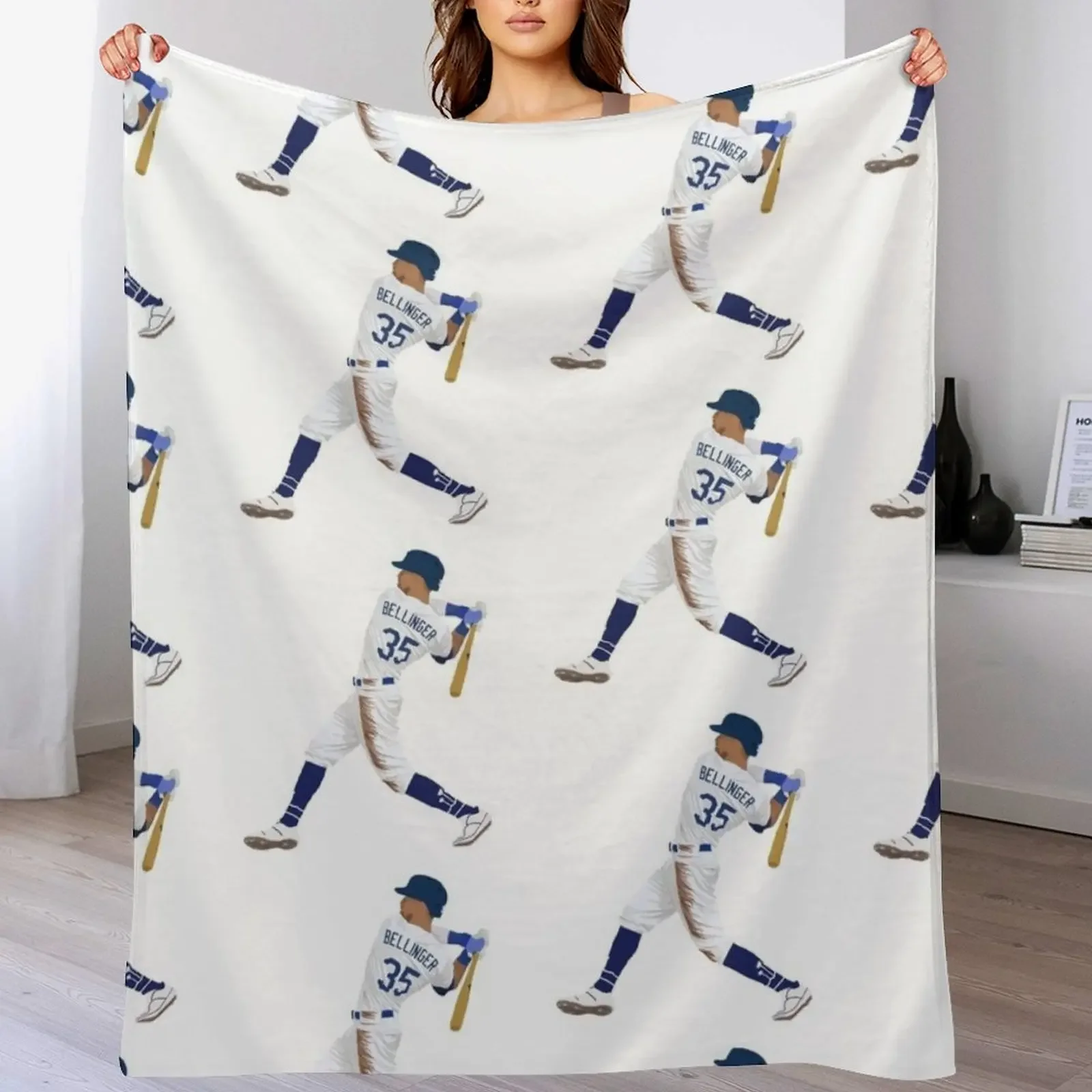 Cody Bellinger HR Throw Blanket All Season Soft Lightweight Blanket for Home
Cody Bellinger HR Throw Blanket All Season Soft Lightweight Blanket for Home