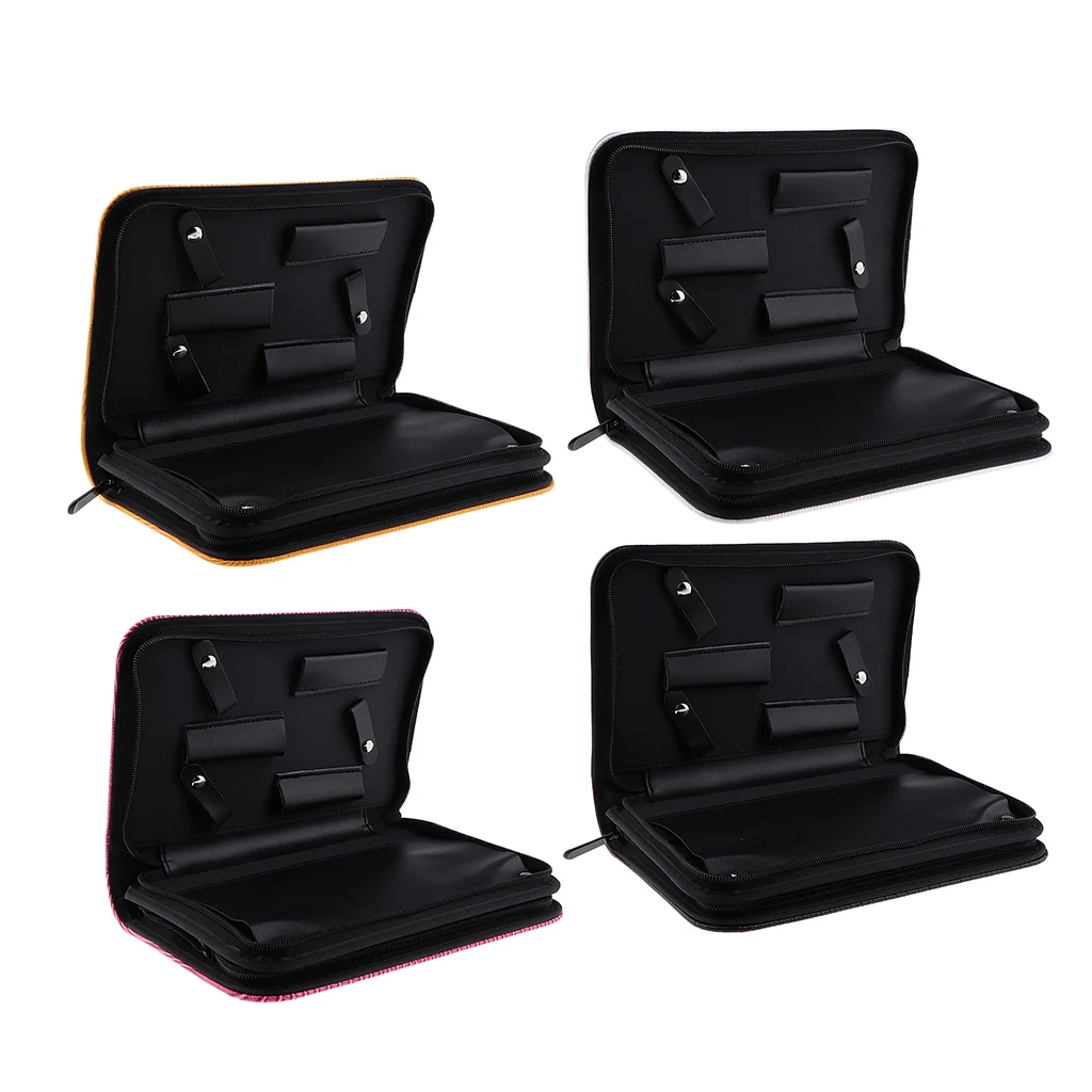 Durable Leather Hair Scissor Case Bag Double Layer Hairstyling Holster Pouch
Durable Leather Hair Scissor Case Bag Double Layer Hairstyling Holster Pouch