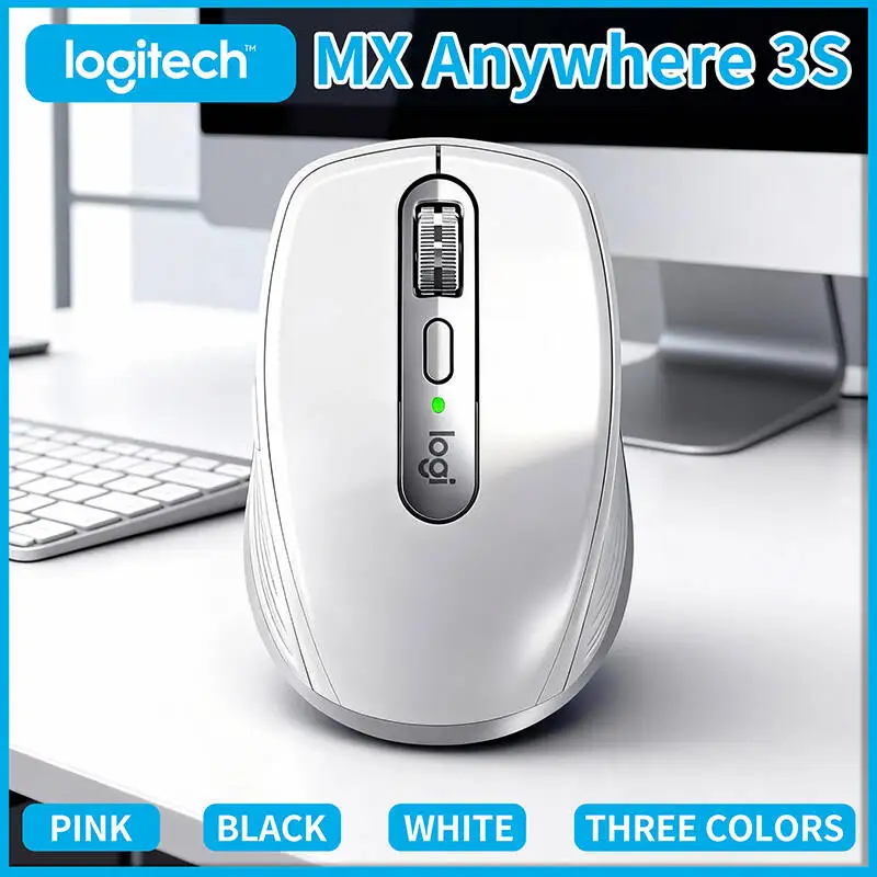 Эргономичная мышь Logitech MX Anywhere 3S — 8K DPI, колесо MagSpeed, противоскользящие, бесшумные кнопки, удобная для путешествий, быстрая зарядка через USB-C
Эргономичная мышь Logitech MX Anywhere 3S — 8K DPI, колесо MagSpeed, противоскользящие, бесшумные кнопки, удобная для путешествий, быстрая зарядка через USB-C