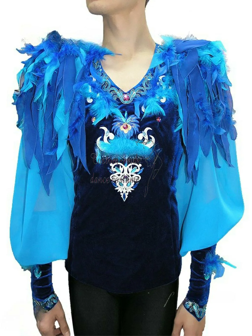 2023 new blue bird role ballet men men's ballet clothing high-end private custom adult children performance competition clothing
2023 new blue bird role ballet men men's ballet clothing high-end private custom adult children performance competition clothing