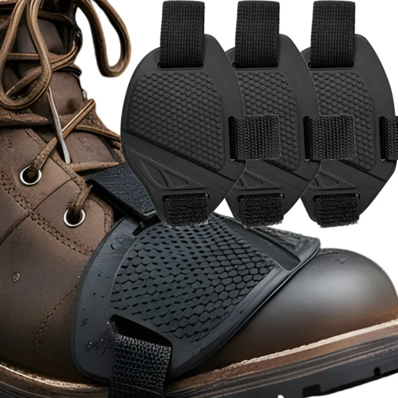 Motorcycle Shift Pad Gear Shoe Cover Lightweight Boot Protector Adjustable Protector Cover for Riding Motor Accessaries