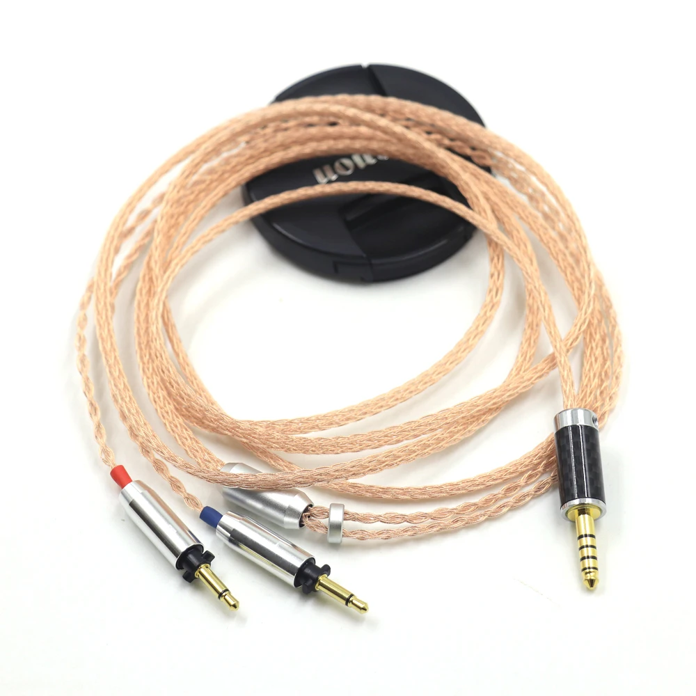 16Cores OCC Single Crystal Pure Copper Headphone Upgrade Replace Cable for Final SONOROUS IV VI VIII X
16Cores OCC Single Crystal Pure Copper Headphone Upgrade Replace Cable for Final SONOROUS IV VI VIII X