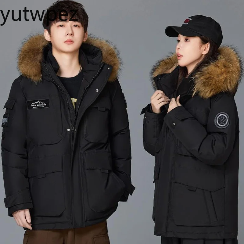 Outdoor Hiking Winter Climbing Mens Hooded Fur Collar Duck Down Coats Waterproof Coats Fashion Parkas Casual Warm Down Jackets
Outdoor Hiking Winter Climbing Mens Hooded Fur Collar Duck Down Coats Waterproof Coats Fashion Parkas Casual Warm Down Jackets