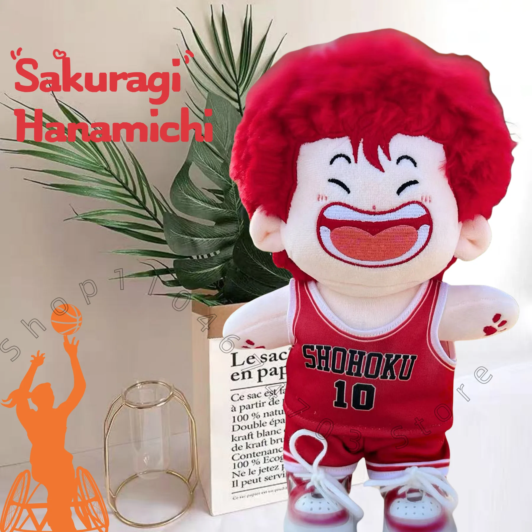 20 см аниме SLAM DUNK Sakuragi Hanamichi красивый изысканный косплей плюшевая кукла тело мультяшное платье одежда плюшевые
20 см аниме SLAM DUNK Sakuragi Hanamichi красивый изысканный косплей плюшевая кукла тело мультяшное платье одежда плюшевые