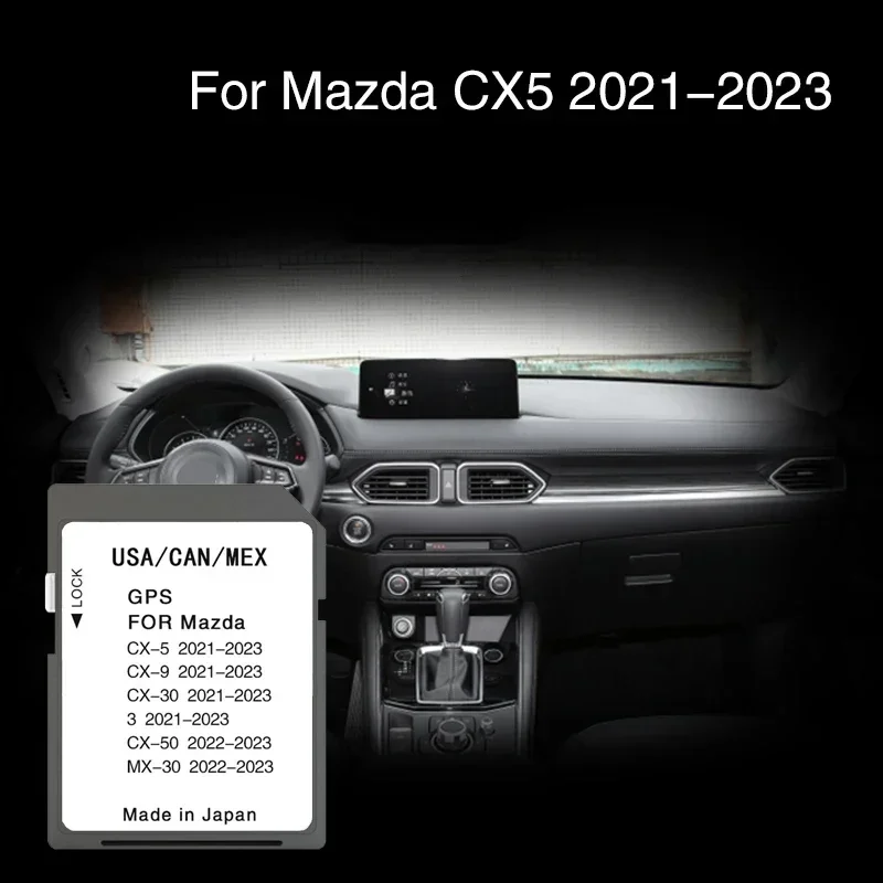 Fitting for Mazda CX5 2021 2022 2023 Map SD Memory Card Cover Canada Mexico Car GPS System Update Data
Fitting for Mazda CX5 2021 2022 2023 Map SD Memory Card Cover Canada Mexico Car GPS System Update Data