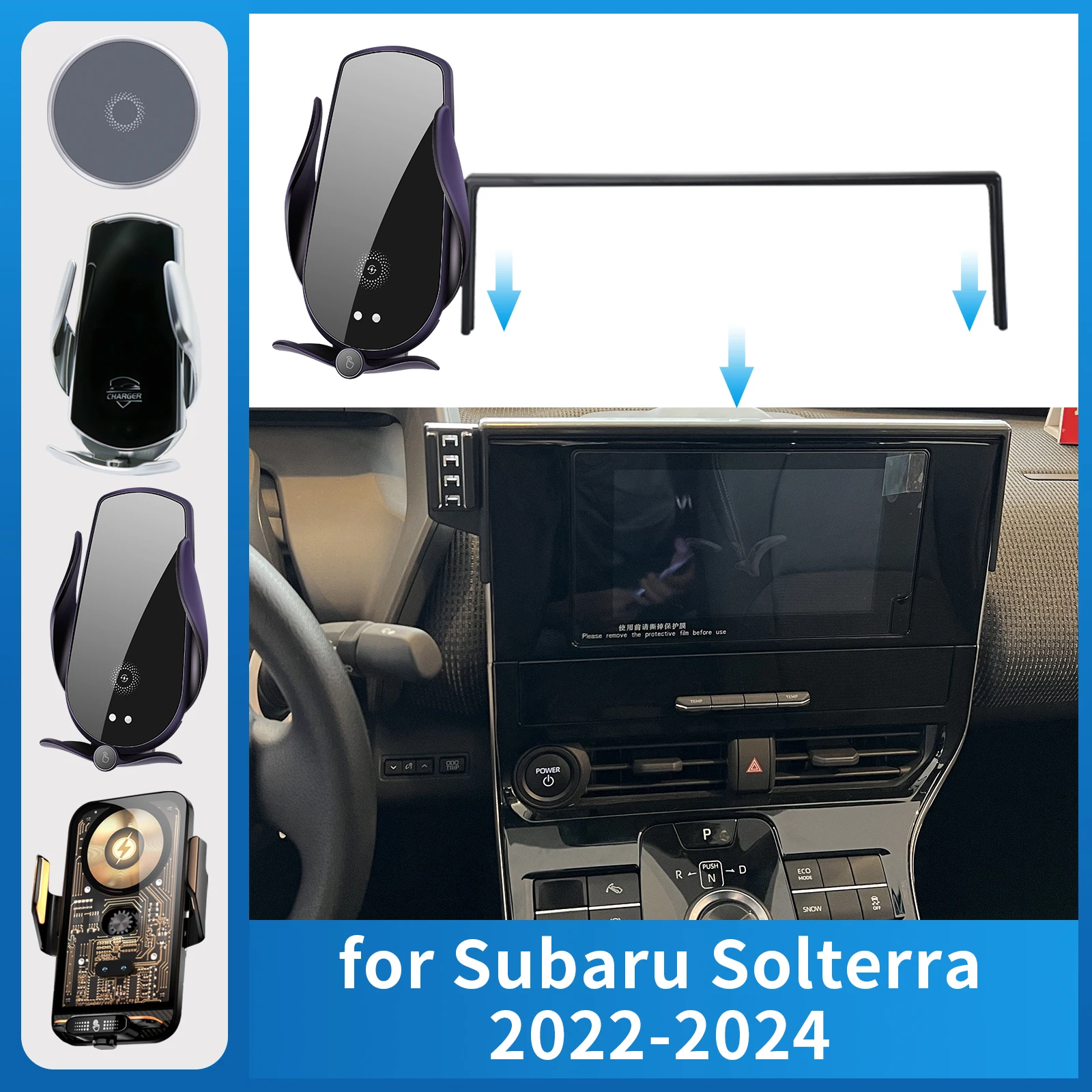 Car Phone Holder for Subaru Solterra 2022 2023 2024 Charging Bracket Navigation Stand Auto Accessories
Car Phone Holder for Subaru Solterra 2022 2023 2024 Charging Bracket Navigation Stand Auto Accessories