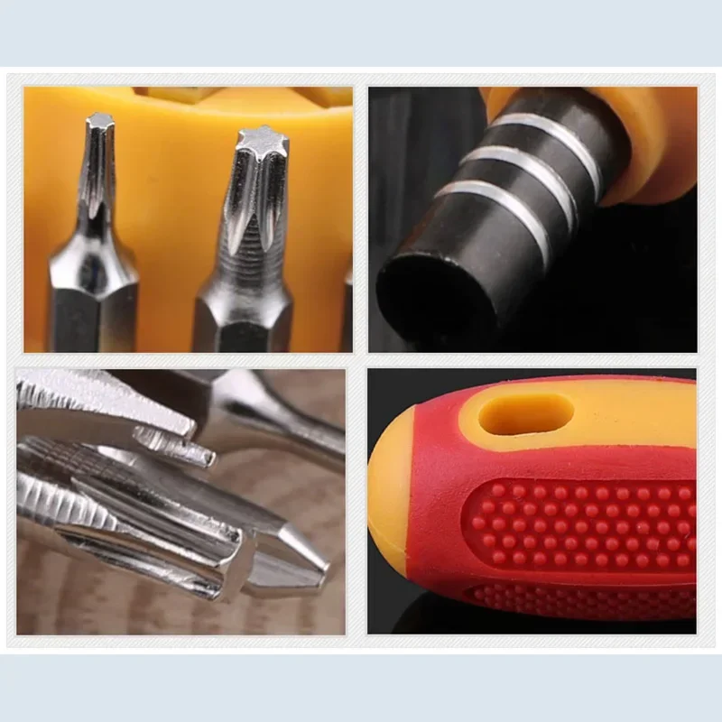 31 in 1 Repair Tool Screwdriver Bit Set Screwdriver Kit Magnetic Repair Tool Set for Computer Cell Phone Watch Laptop Electronic
31 in 1 Repair Tool Screwdriver Bit Set Screwdriver Kit Magnetic Repair Tool Set for Computer Cell Phone Watch Laptop Electronic