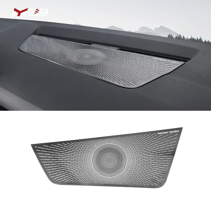 Automotive interior stainless steel instrument panel speaker cover For VW golf8 mk8 R-Line 2021-2023 accessory
Automotive interior stainless steel instrument panel speaker cover For VW golf8 mk8 R-Line 2021-2023 accessory
