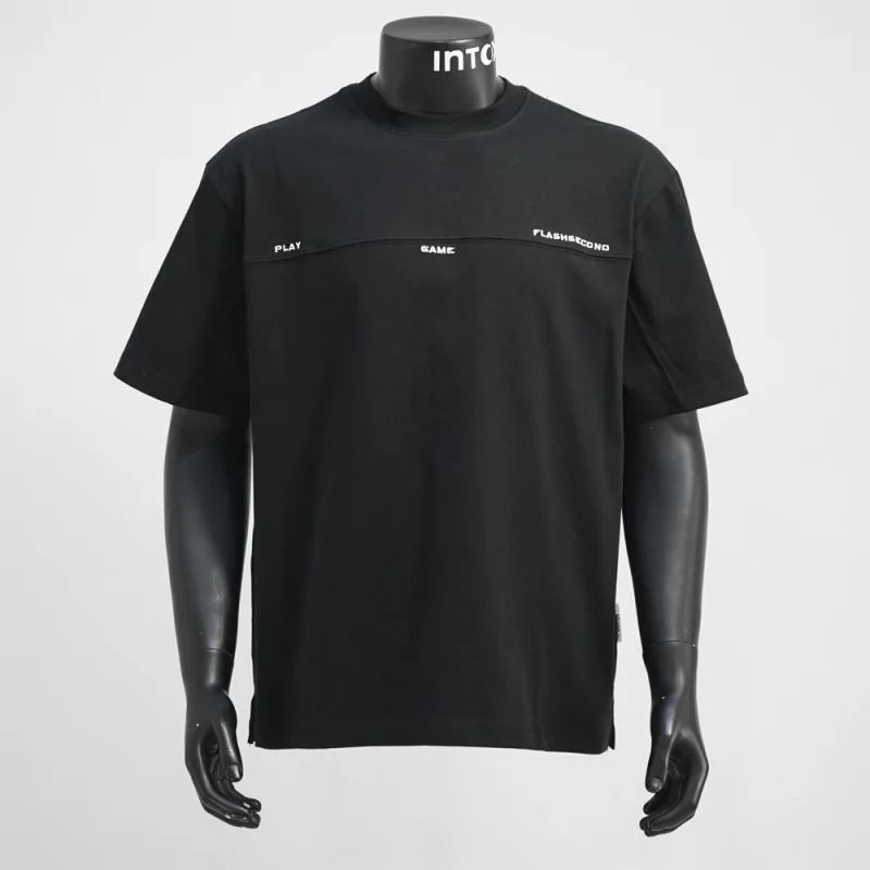 Splicing short sleeved T-shirt for men 2025 retro street niche design, round neck short sleeved top, summer clothing
Splicing short sleeved T-shirt for men 2025 retro street niche design, round neck short sleeved top, summer clothing