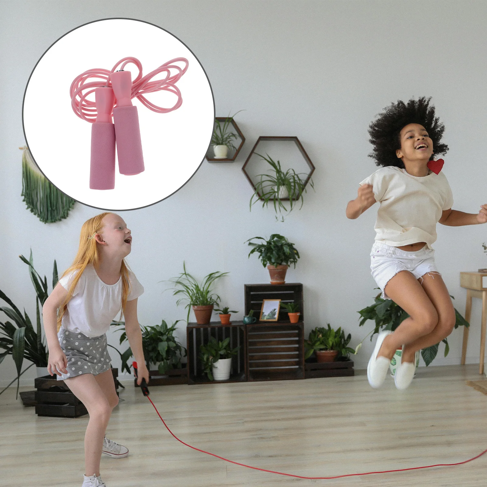 PVC Foam Sports Jump Rope Lightweight Ergonomic Handle Outdoor Fitness Skipping Rope Equipment Physical Equipment
PVC Foam Sports Jump Rope Lightweight Ergonomic Handle Outdoor Fitness Skipping Rope Equipment Physical Equipment