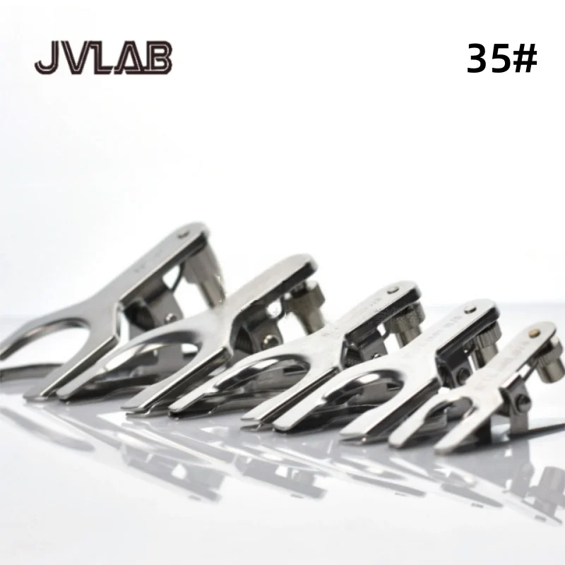10 pcs 35# Stainless Steel Clamp Spherical Joint Glassware Pinch Clip JVLAB Beaker Glass Balls Clamp Laboratory Tools
10 pcs 35# Stainless Steel Clamp Spherical Joint Glassware Pinch Clip JVLAB Beaker Glass Balls Clamp Laboratory Tools