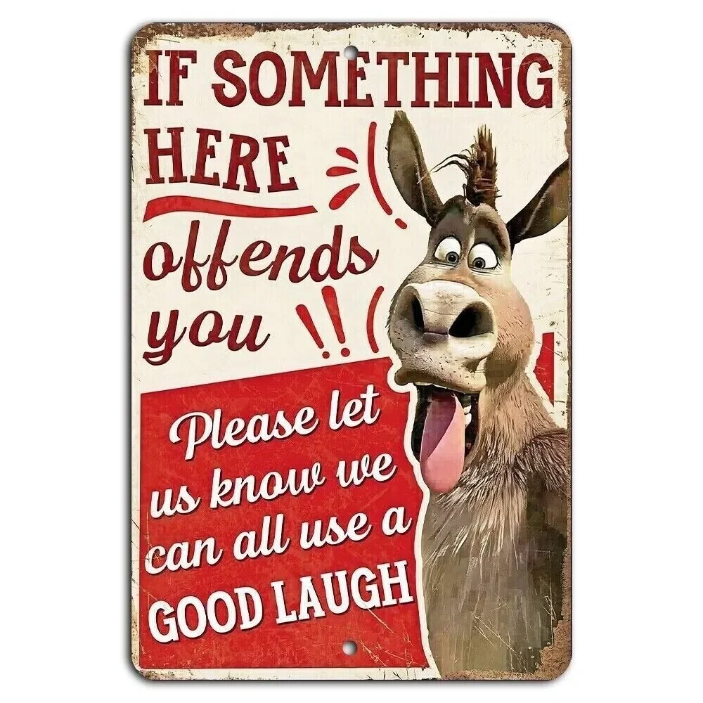 HumorousRebuke If Something Here Offends You Let Us Know Funny Donkey Sarcastic Sign
HumorousRebuke If Something Here Offends You Let Us Know Funny Donkey Sarcastic Sign