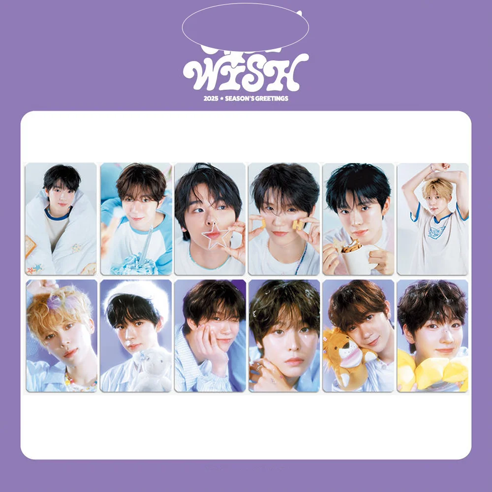 6 шт./компл. KPOP WISH 2025 календарь фотокарта JAEHEE RYO сезонные поздравительные открытки SAKUYA SION RIKU YUSHI фанаты подарок
6 шт./компл. KPOP WISH 2025 календарь фотокарта JAEHEE RYO сезонные поздравительные открытки SAKUYA SION RIKU YUSHI фанаты подарок