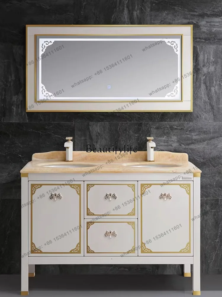 jj4 parts and accessories*Customized marble bathroom cabinet combination stainless steel smart floor double basin
jj4 parts and accessories*Customized marble bathroom cabinet combination stainless steel smart floor double basin