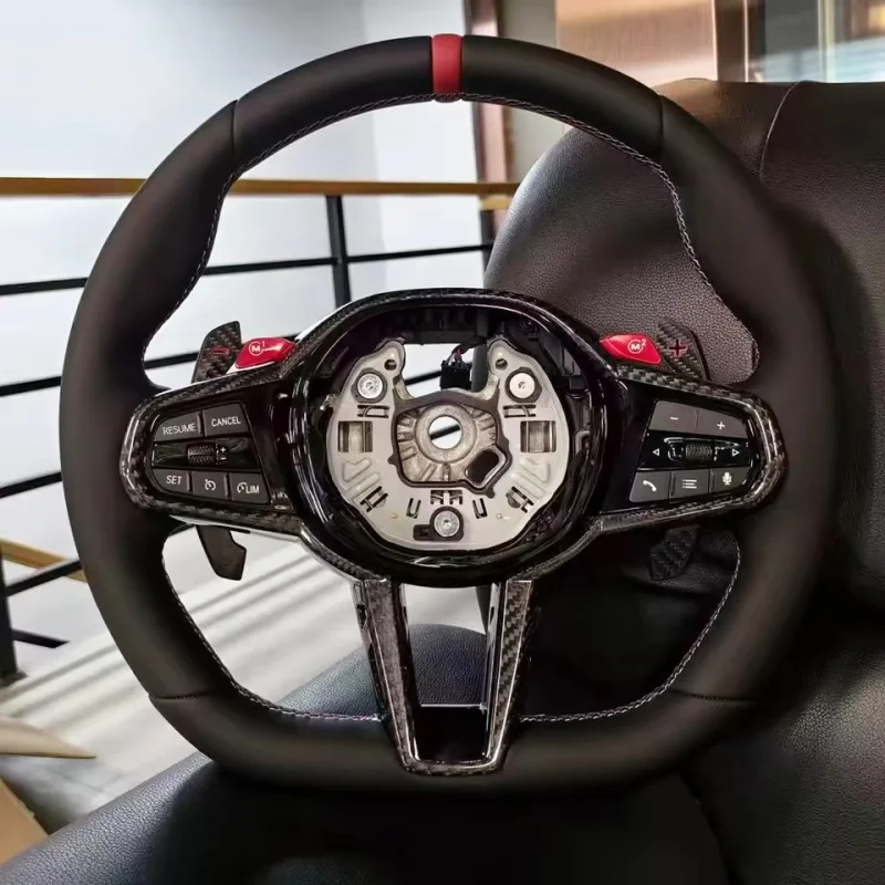 Customized Microfiber Leather Car Steering Wheel For BMW G20 G87 M2 G22 G26 G30 G80 G82 F10 F02 F20 F80 M5 M3 Steering Wheel
Customized Microfiber Leather Car Steering Wheel For BMW G20 G87 M2 G22 G26 G30 G80 G82 F10 F02 F20 F80 M5 M3 Steering Wheel