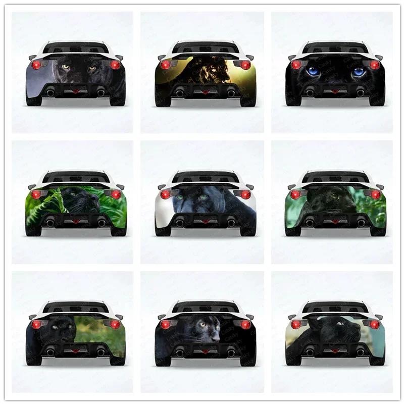 Animal - Black Panther Car Rear Wrap Car Stickers vehicle Decal Creative Sticker Car-Body Appearance Modification Stickers
Animal - Black Panther Car Rear Wrap Car Stickers vehicle Decal Creative Sticker Car-Body Appearance Modification Stickers