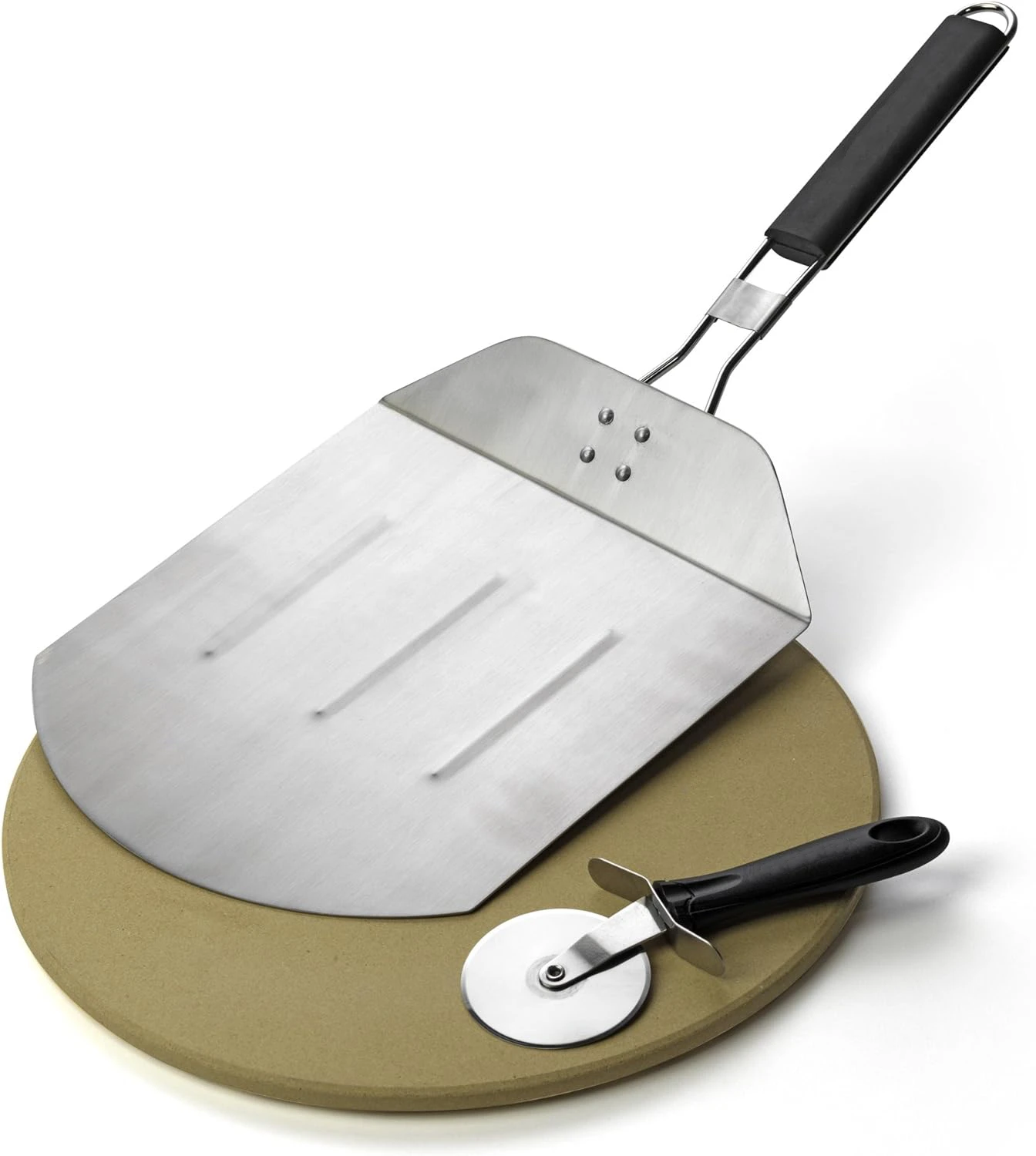 Pizza Peel Pizza Grill Set Stainless Steel Metal Wide Spatula Paddle With Folding Handle Outdoor Pizza Oven Accessories Bbq
Pizza Peel Pizza Grill Set Stainless Steel Metal Wide Spatula Paddle With Folding Handle Outdoor Pizza Oven Accessories Bbq