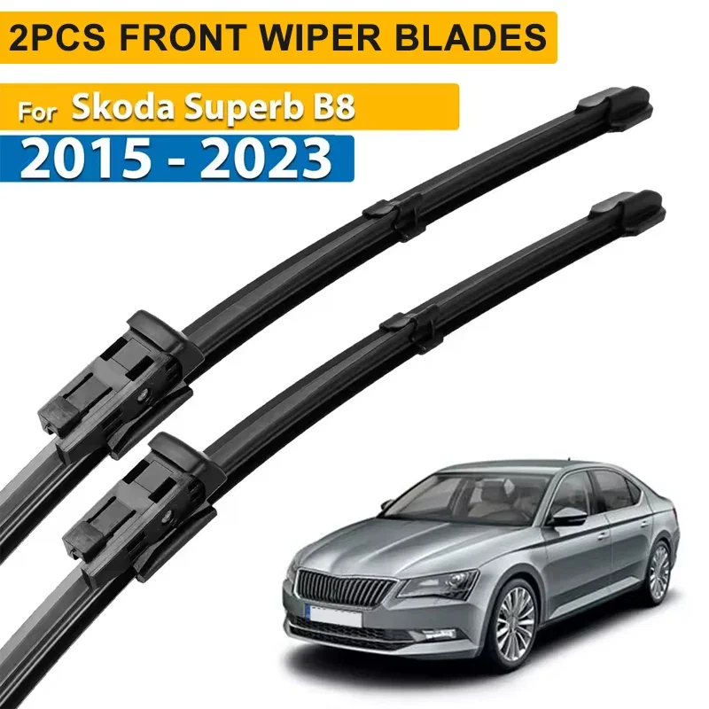 Wiper LHD Front Wiper Blades For Skoda Superb B8 2015 - 2023 Windshield Windscreen Clean Window Car Rain Brushes 26"+18"
Wiper LHD Front Wiper Blades For Skoda Superb B8 2015 - 2023 Windshield Windscreen Clean Window Car Rain Brushes 26"+18"