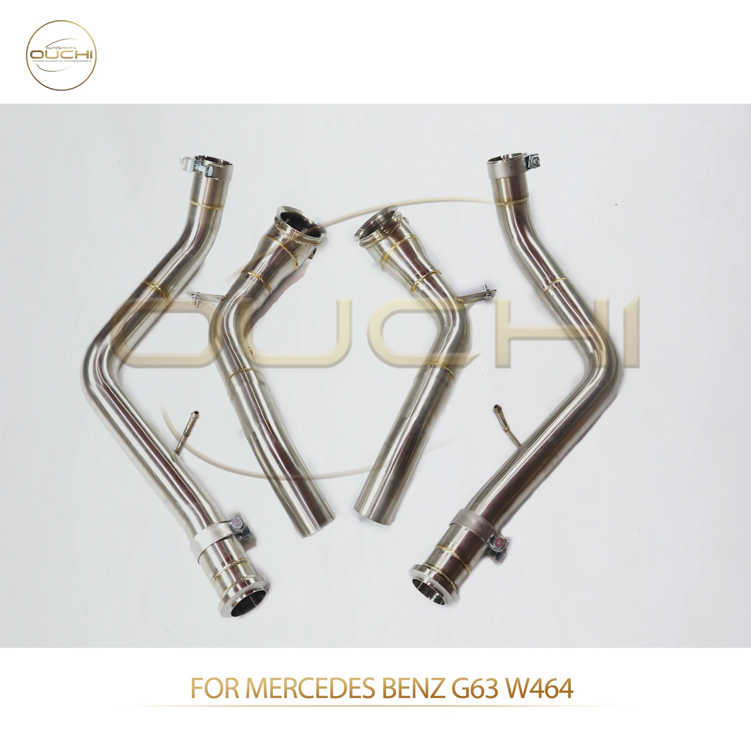 OUCHI Factory Direct Sales Catalysis SS304 Downpipe for Mercedes Benz G63 W464 Easy Install Exhaust Without Heat Shield Parts
OUCHI Factory Direct Sales Catalysis SS304 Downpipe for Mercedes Benz G63 W464 Easy Install Exhaust Without Heat Shield Parts