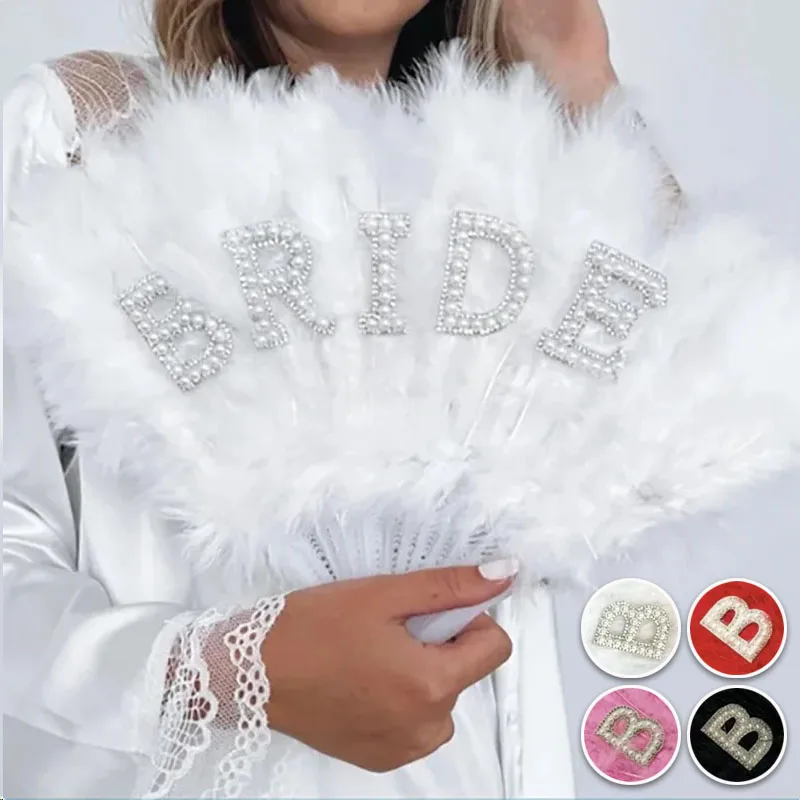 Bride Feather Fan White Bachelorette Hen Do Party Bach Weekend Girls Trip Wedding Engagement Bridal Shower Decoration Gift 1PC
Bride Feather Fan White Bachelorette Hen Do Party Bach Weekend Girls Trip Wedding Engagement Bridal Shower Decoration Gift 1PC