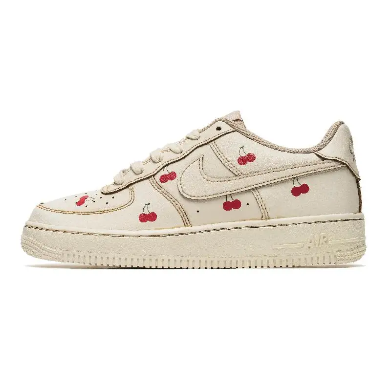 [Женские туфли для скейтборда Nike Air Force 1 Low Coffee Dye, окрашенные вишней, низкие кеды для скейтборда GS, белый, коричневый
[Женские туфли для скейтборда Nike Air Force 1 Low Coffee Dye, окрашенные вишней, низкие кеды для скейтборда GS, белый, коричневый