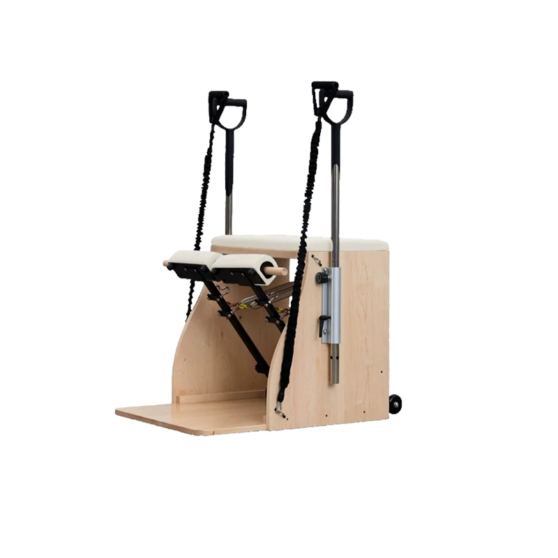 Durable Oak Wood Pilates Chair for Gym Equipment Yoga Pilates Reformer for Pilates Studio
Durable Oak Wood Pilates Chair for Gym Equipment Yoga Pilates Reformer for Pilates Studio