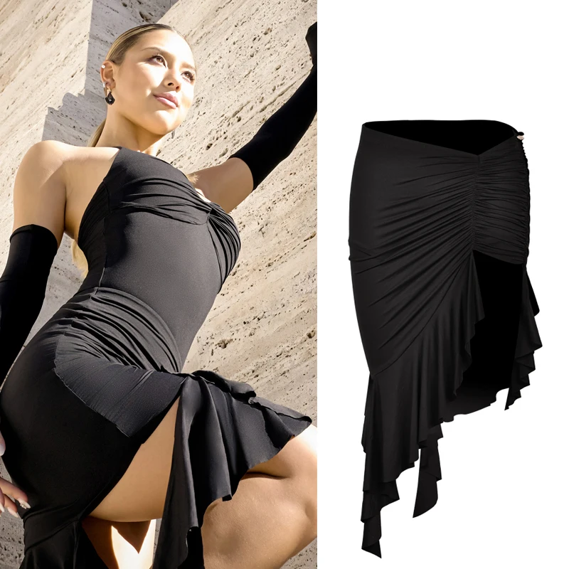 Новинка 2025, юбки для латинских танцев для женщин, сексуальные черные юбки нестандартной формы, платье для самбы, чачи, танго, одежда для латинских танцев для взрослых и женщин, DQS21145
Новинка 2025, юбки для латинских танцев для женщин, сексуальные черные юбки нестандартной формы, платье для самбы, чачи, танго, одежда для латинских танцев для взрослых и женщин, DQS21145