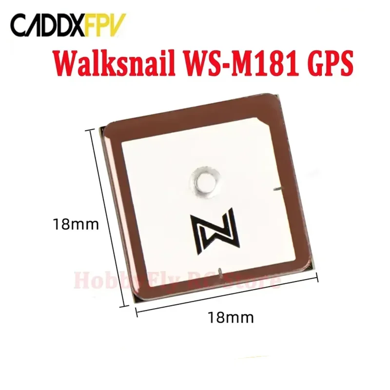 Walksnail WS-M181 GPS M10 GNSS BUILT-IN QMC5883 Compass Ceramic Antenna for RC Airplane FPV Freestyle Long Range DIY Parts
Walksnail WS-M181 GPS M10 GNSS BUILT-IN QMC5883 Compass Ceramic Antenna for RC Airplane FPV Freestyle Long Range DIY Parts
