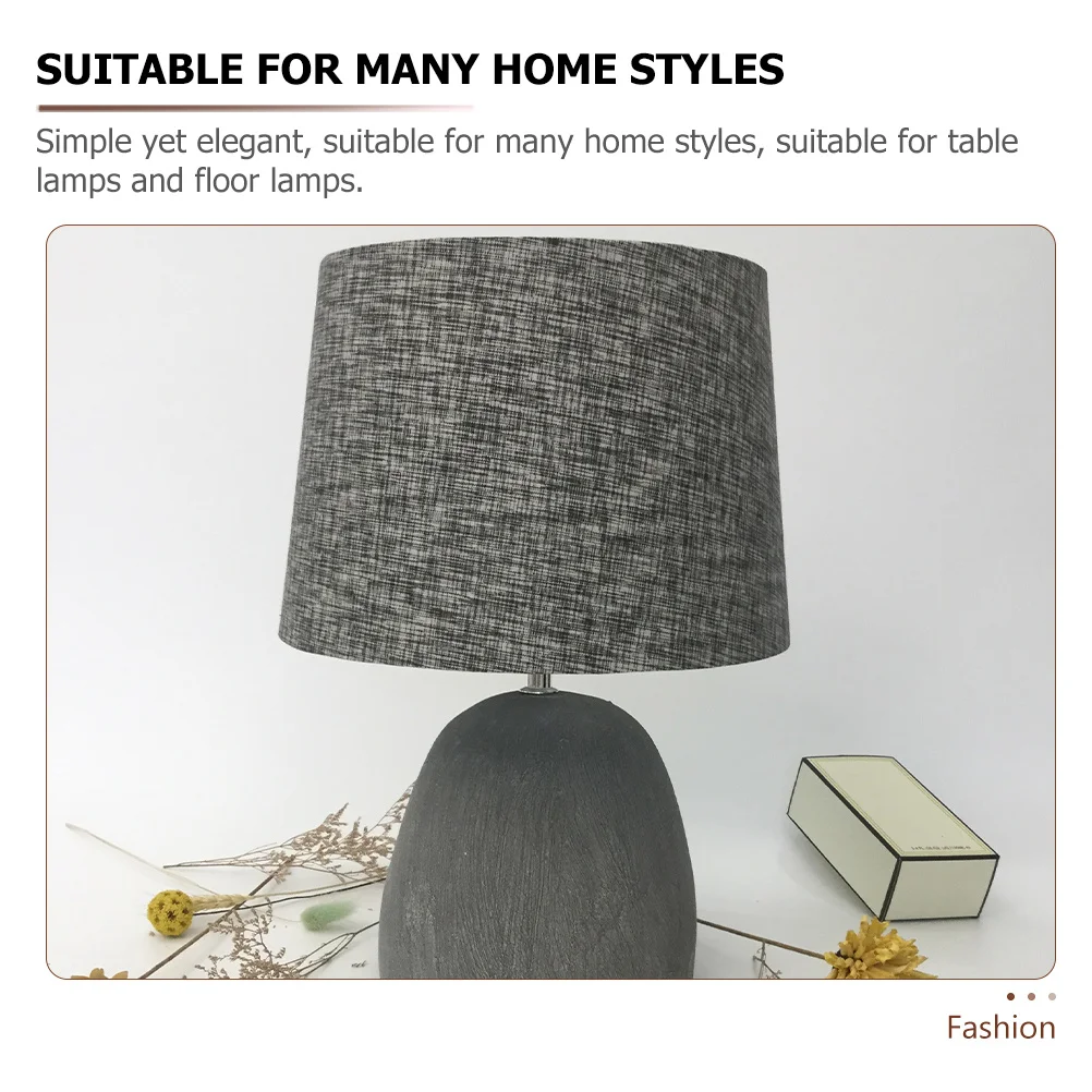 Linen Fabric Cloth Lamp Shade Replacement Lampshade for Table Floor Desk Lamp Soft Decorative Cover Replacement Lampshades
Linen Fabric Cloth Lamp Shade Replacement Lampshade for Table Floor Desk Lamp Soft Decorative Cover Replacement Lampshades