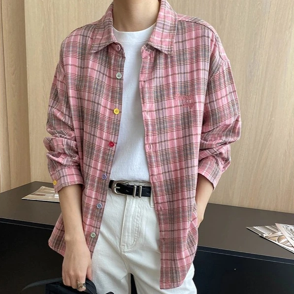Women Blouses Shirt Top Turn Down Collar Full Sleeve Tops Plaid Y2k Streetwear Elegant Splice Shirts Casual Loose Autumn Winter
Women Blouses Shirt Top Turn Down Collar Full Sleeve Tops Plaid Y2k Streetwear Elegant Splice Shirts Casual Loose Autumn Winter