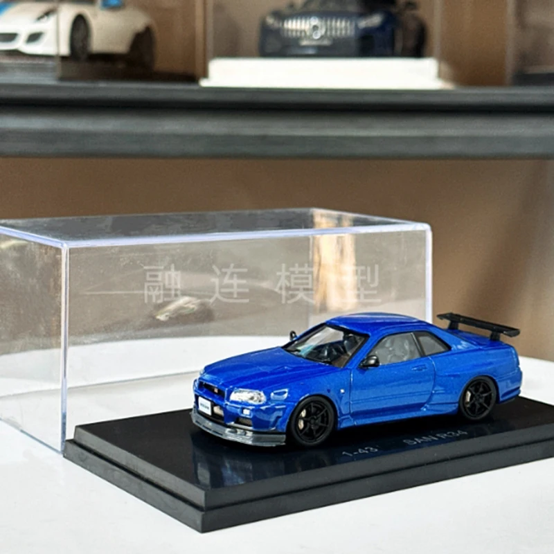 Ebbro масштаб 1/43 GT-R R34 синий сплав имитация модели автомобиля статическая коллекция украшенные праздничные подарки игрушки сувенирный подарок
Ebbro масштаб 1/43 GT-R R34 синий сплав имитация модели автомобиля статическая коллекция украшенные праздничные подарки игрушки сувенирный подарок