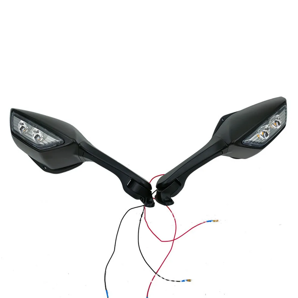 Motorcycle Rearview Mirrors With LED Turn Signals Lights For Kawasaki Ninja ZX-10R ZX10R ZX 10R 2011 2012 2013 2014 2015 2 Wire
Motorcycle Rearview Mirrors With LED Turn Signals Lights For Kawasaki Ninja ZX-10R ZX10R ZX 10R 2011 2012 2013 2014 2015 2 Wire