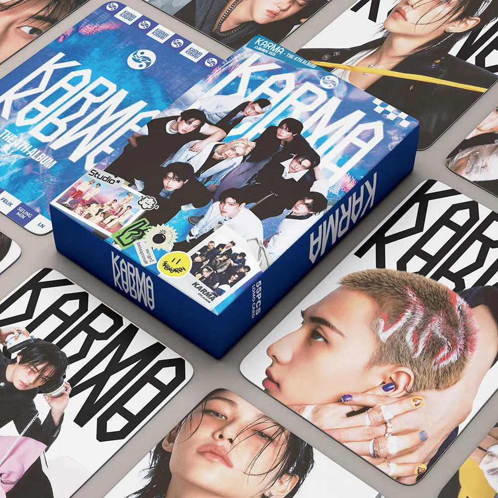 Straykids Lomo Cards 55 Pcs Kpop Karma The 4th Album Photocard Collection For Kpop Fans Collectible Photocards Toy Gift
Straykids Lomo Cards 55 Pcs Kpop Karma The 4th Album Photocard Collection For Kpop Fans Collectible Photocards Toy Gift