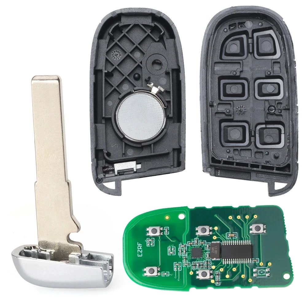 KEYECU M3N-40821302 Smart Remote Car Key Fob 3 4 5 Buttons 433MHz 4A Chip for Jeep Renegade 2015 2016 2017 2018 2019 2020 2021 
KEYECU M3N-40821302 Smart Remote Car Key Fob 3 4 5 Buttons 433MHz 4A Chip for Jeep Renegade 2015 2016 2017 2018 2019 2020 2021