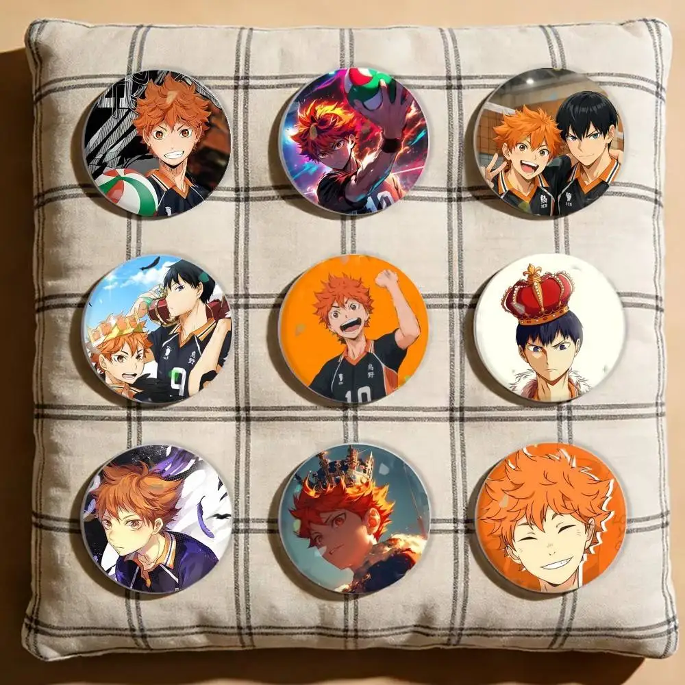 Hinata Shoyo Volleyball Laser Badge Creative Pins Brooch for Bag Clothes Hat Decor Gifts Fans Collect
Hinata Shoyo Volleyball Laser Badge Creative Pins Brooch for Bag Clothes Hat Decor Gifts Fans Collect