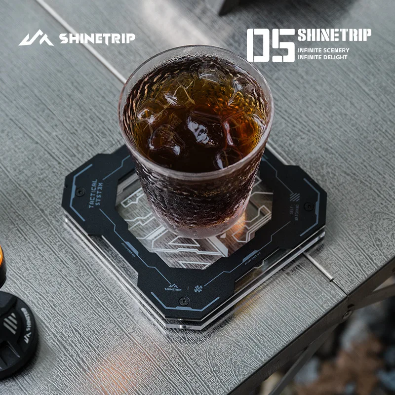 ShineTrip Tactical Coaster Acrylic Alloy Mecha Wind Insulation Anti-scalding Heat Insulation Decoration Camping Coffee Coaster
ShineTrip Tactical Coaster Acrylic Alloy Mecha Wind Insulation Anti-scalding Heat Insulation Decoration Camping Coffee Coaster