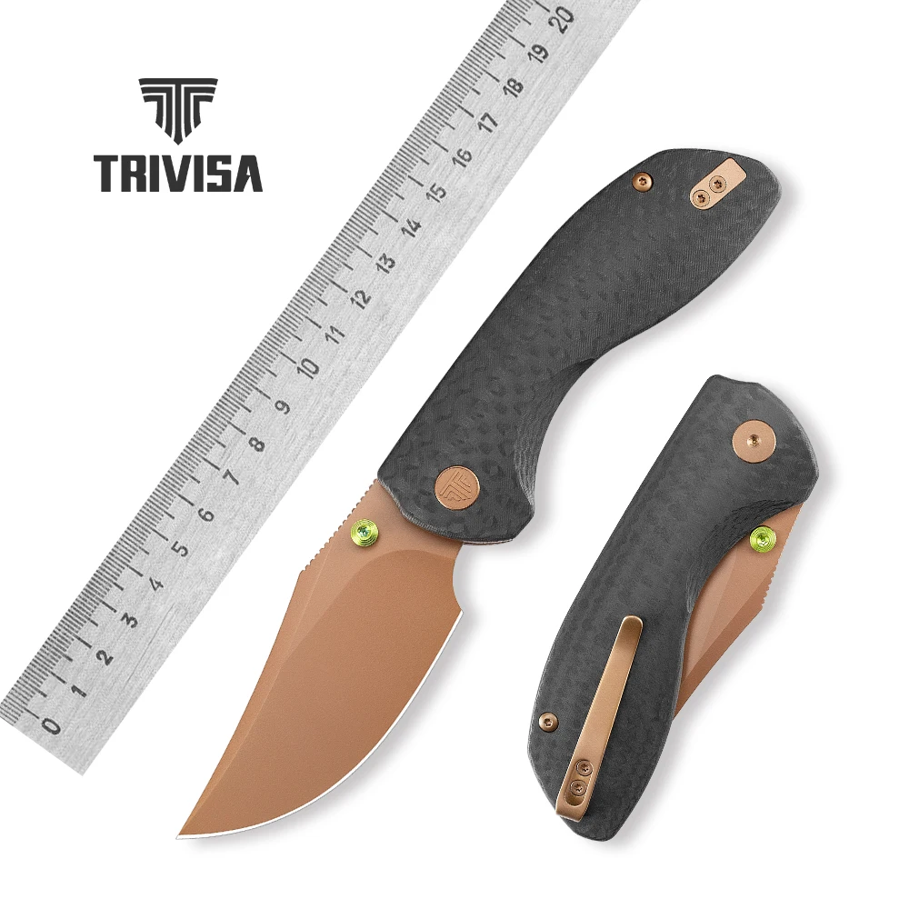 TRIVISA Pocket Folding Hippo-CG Knife for Men 14C28N Blade G10 Handle EDC with Clip for Outdoor Survival Camping Fishing Cutting
TRIVISA Pocket Folding Hippo-CG Knife for Men 14C28N Blade G10 Handle EDC with Clip for Outdoor Survival Camping Fishing Cutting