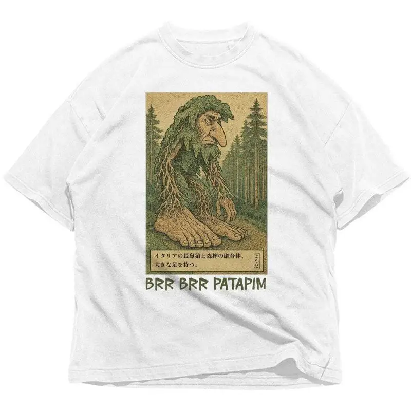 Brr Patapim Brainrot T Shirt Funny Ukiyo E Japanese Art Meme Italian Weird Japan for Him Her
Brr Patapim Brainrot T Shirt Funny Ukiyo E Japanese Art Meme Italian Weird Japan for Him Her