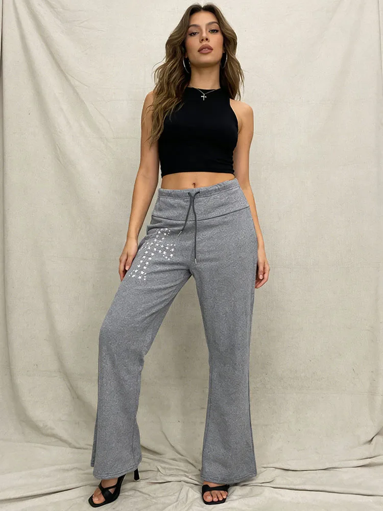 Ladies' fashion trend Instagram new product embroidery high street Harajuku American casual lace up pants Y2k clothing
Ladies' fashion trend Instagram new product embroidery high street Harajuku American casual lace up pants Y2k clothing