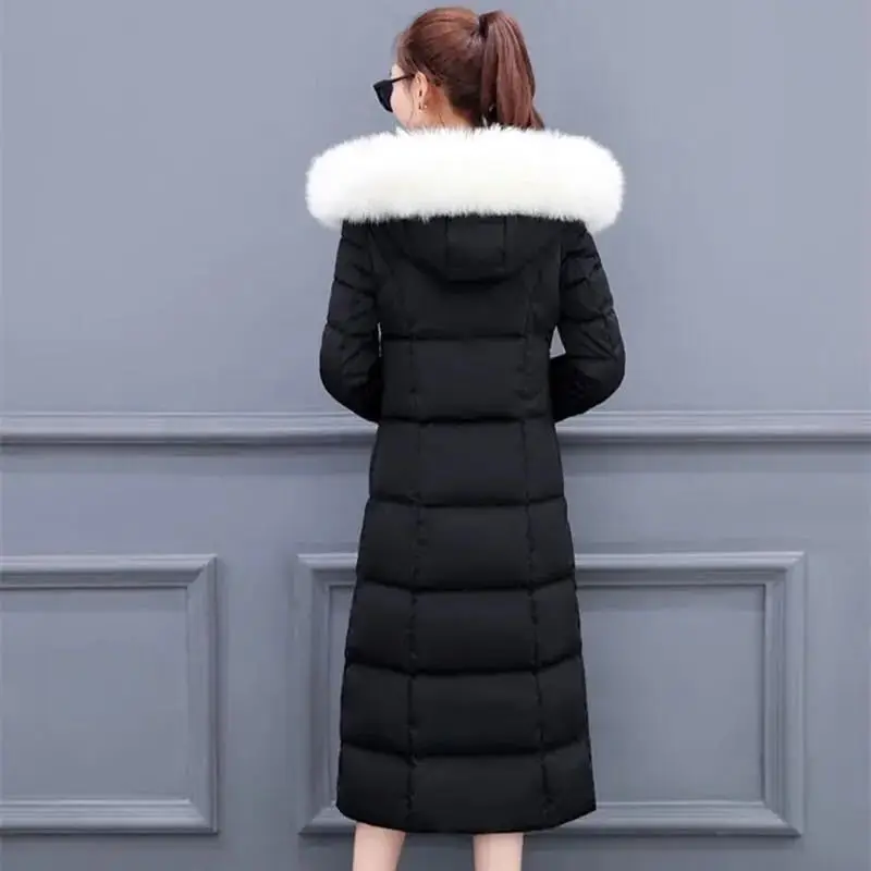 2023 Autumn Winter Fashion Black Warm Thick Down Coat Jacket Women Oversize Vintage Luxury Hooded Long Coats Parka Female
2023 Autumn Winter Fashion Black Warm Thick Down Coat Jacket Women Oversize Vintage Luxury Hooded Long Coats Parka Female