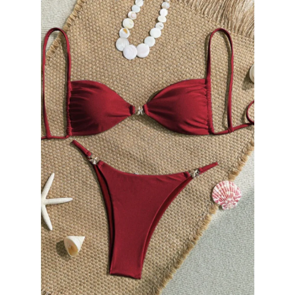 2pcs/Set Strap Women Bikini Set Women's Beach Spa Female Swimsuit For Swimming Wear Bathing Suits Biquinis Summer Beachwear
2pcs/Set Strap Women Bikini Set Women's Beach Spa Female Swimsuit For Swimming Wear Bathing Suits Biquinis Summer Beachwear