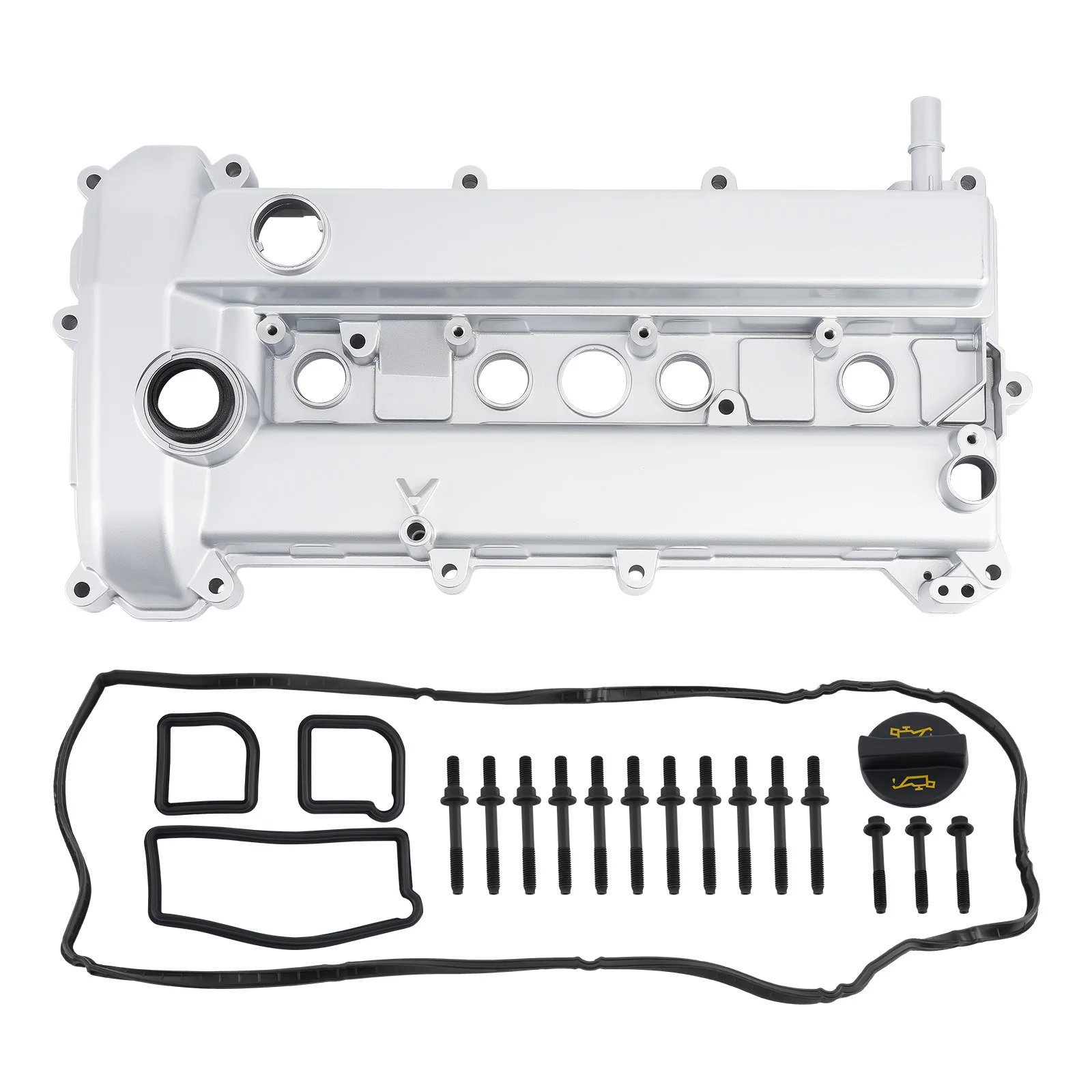 Aluminum Valve Cover for For Ford Fusion 2.5L L4 2010-2012 9E5Z-6582-E
Aluminum Valve Cover for For Ford Fusion 2.5L L4 2010-2012 9E5Z-6582-E