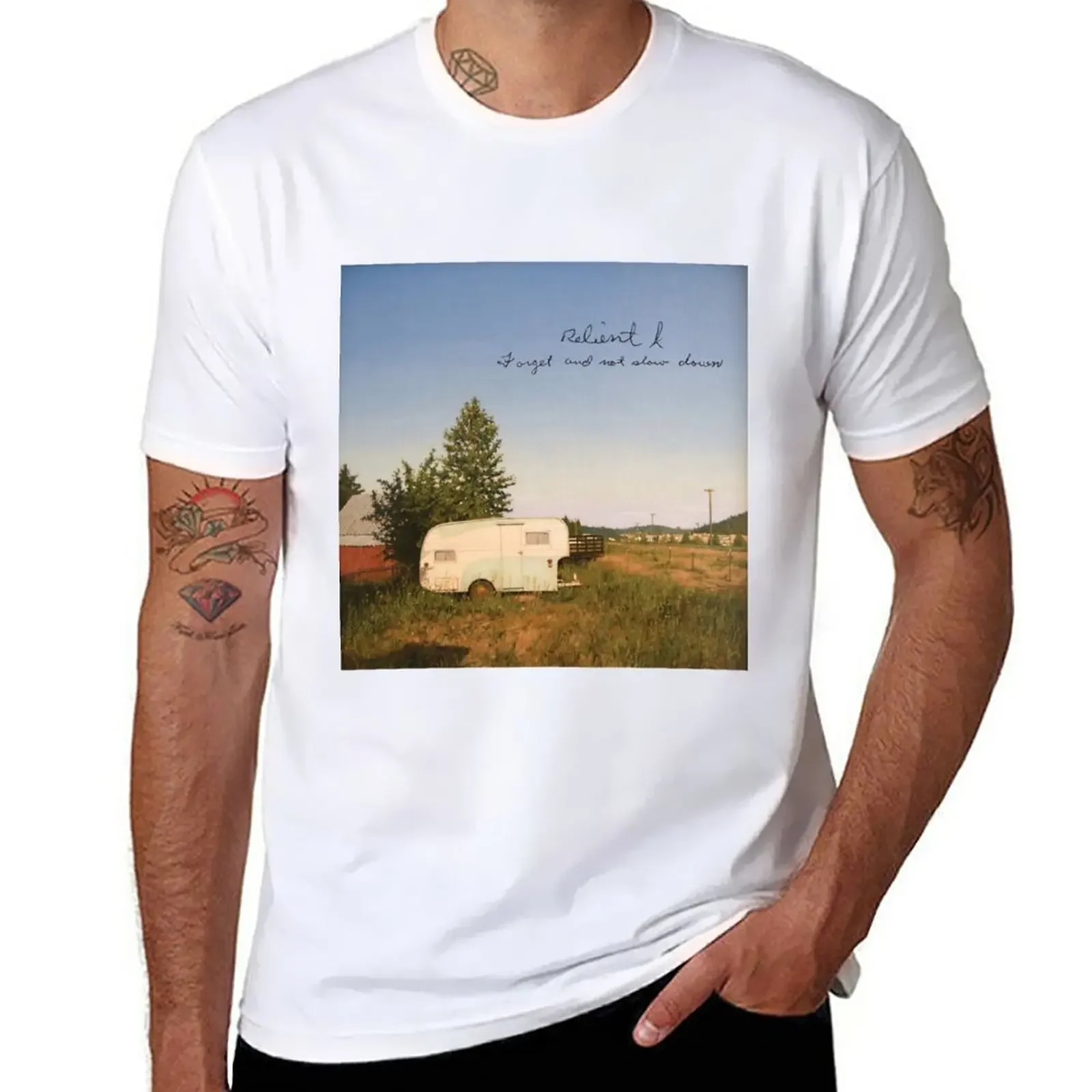 Relient K - Forget and Not Slow Down T-Shirt graphics Aesthetic clothing Men's clothing
Relient K - Forget and Not Slow Down T-Shirt graphics Aesthetic clothing Men's clothing