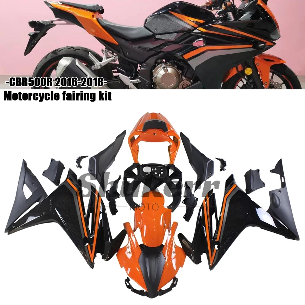 Fit for Honda Cbr500R 2016 2017 2018 New Abs Motorcycle Plastics Fairing Kit Injection Mold Bodywork Panel Kit
Fit for Honda Cbr500R 2016 2017 2018 New Abs Motorcycle Plastics Fairing Kit Injection Mold Bodywork Panel Kit