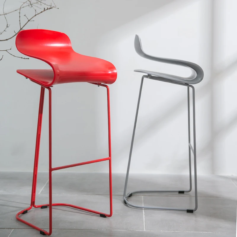 Plastic Nordic Bar Chairs Ergonomic Design Modern Reception Adults Bar Stools Reception Lounge Fashion Sillas De Bar Furniture
Plastic Nordic Bar Chairs Ergonomic Design Modern Reception Adults Bar Stools Reception Lounge Fashion Sillas De Bar Furniture