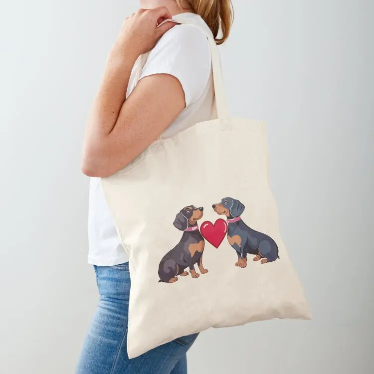 Sausage dogs in love Tote Bag woman shopping bag Canvas tote bags aesthetic tote bag men 
Sausage dogs in love Tote Bag woman shopping bag Canvas tote bags aesthetic tote bag men