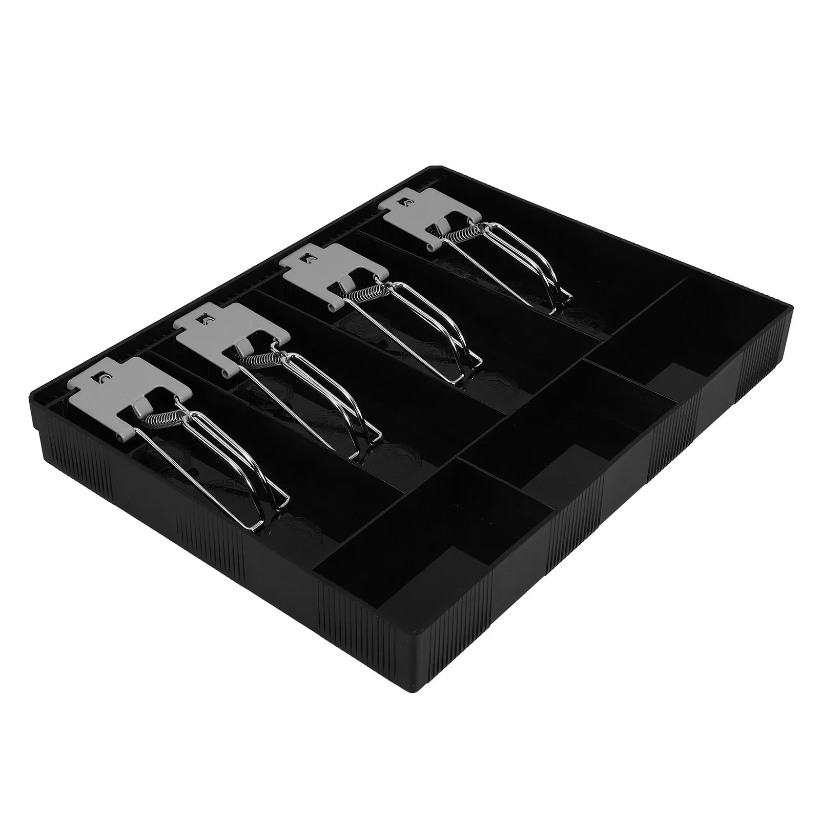 Space-Saving Cash Register Drawer Insert Tray Plastic Money Organizer with Dedicated Coin Slots Bill Holders for Supermarkets
Space-Saving Cash Register Drawer Insert Tray Plastic Money Organizer with Dedicated Coin Slots Bill Holders for Supermarkets