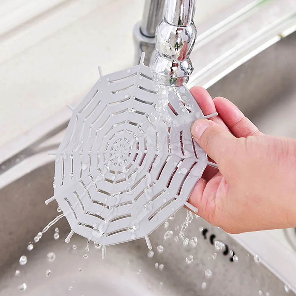 5Pcs Sink Filter Strainer Hair Stopper Grey TRP Material Soft Safe Flexible Shower Drain Kitchen Bath Floor Easy Clean Home
5Pcs Sink Filter Strainer Hair Stopper Grey TRP Material Soft Safe Flexible Shower Drain Kitchen Bath Floor Easy Clean Home